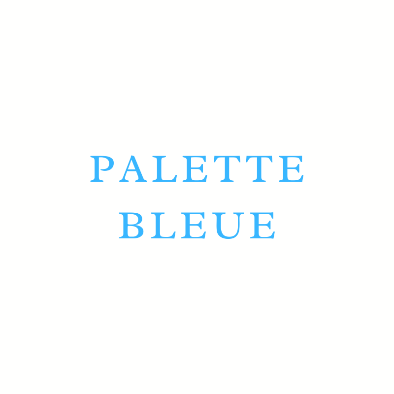 Palette bleue